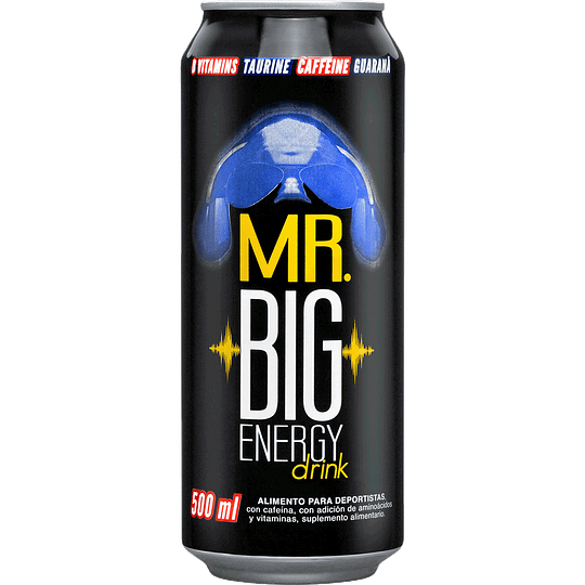 Bebida Energetica Lata 500 Cc Mr Big 