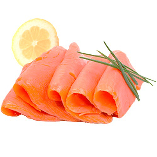Salmon Slice Ahumado S/P 500 Gr X Sea Garden 