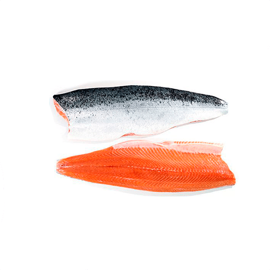Salmon Filete C/P IVP Up Premium Cal App 3/5 Lbs Caja 25 Kg App Ocean King