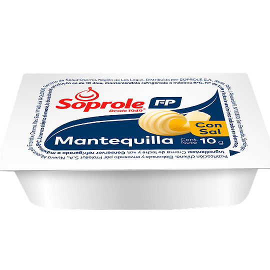 Mantequilla Mini Pote 144 x 10 Gr. Soprole