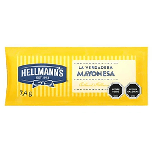 Mayonesa Sachet 528 x 7,4 Gr Hellmanns Caja