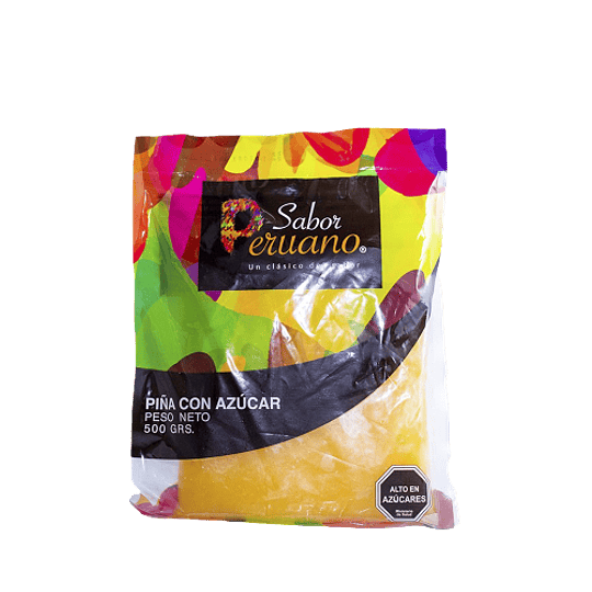 Pulpa Piña 500 Gr. Sabor Peruano