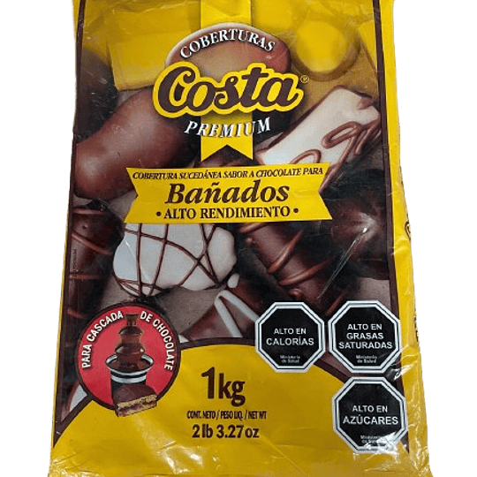 Cobertura Chocolate Premium 1 Kg Costa