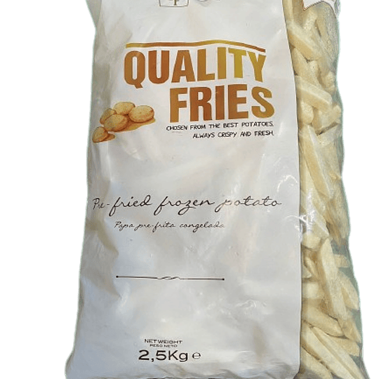 Papas Pref. 12 mm 2,5 Kg Quality Fries