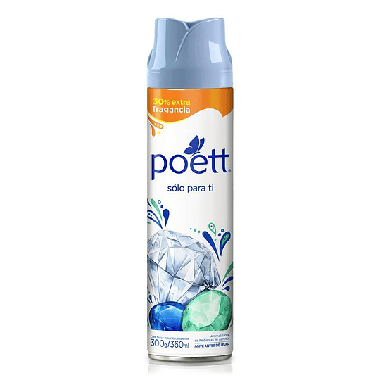 Desodorante Ambiental Aerosol 360 ML Solo para ti Poett