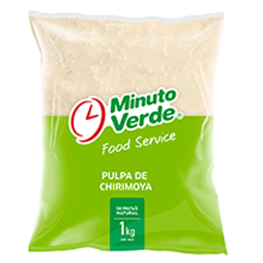 Pulpa Chirimoya 1 Kg Minuto Verde