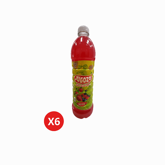 Jugo Sabor Tutti Frutilla 6 x 1,6 Lt Jugozo