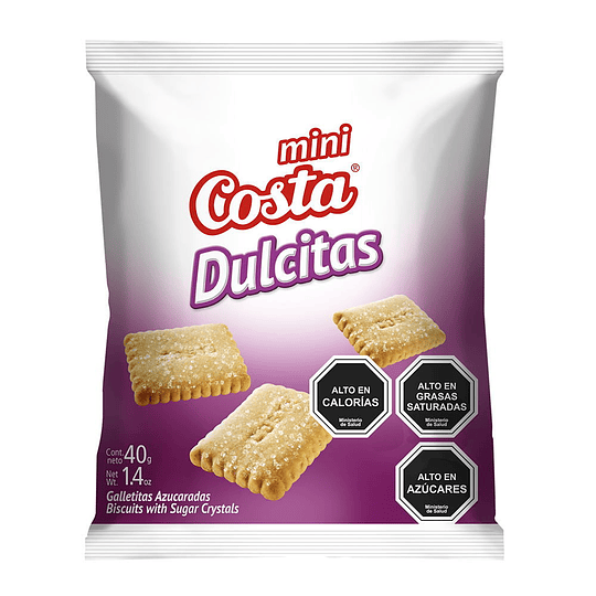 Galleta Mini Dulcitas 40 Gr Costa