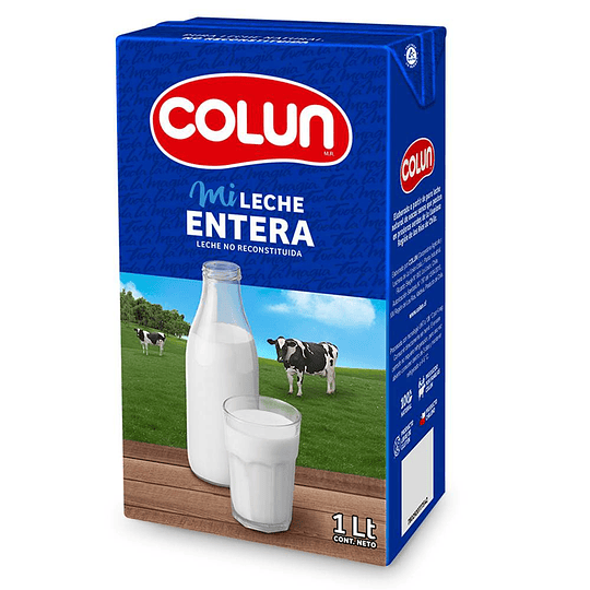 Leche Entera 1 Lt Colun