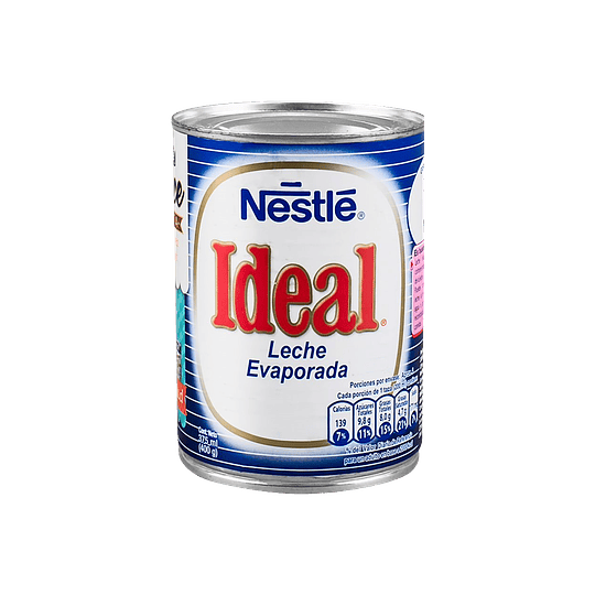 Leche Evaporada Ideal 400 Gr Nestle