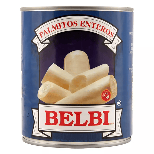 Palmito Entero 800 Gr Belbi