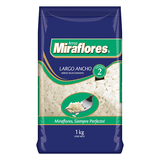 Arroz G2 1 Kg Miraflores