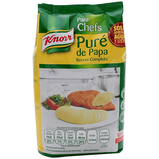 Puré Papas 2 Kg Knorr
