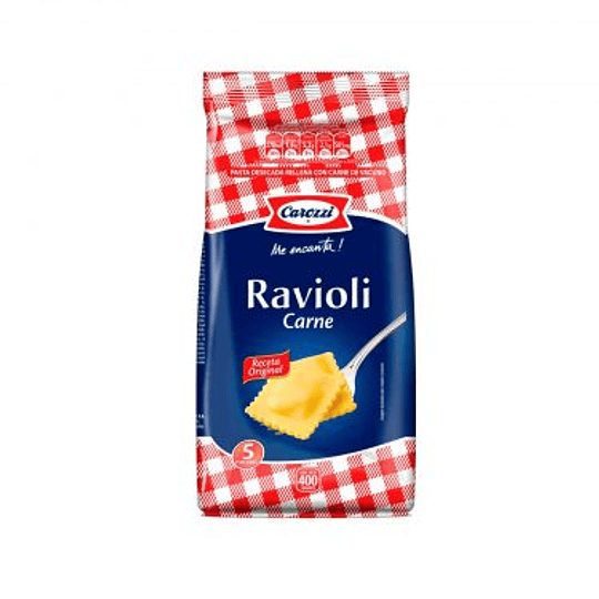 Ravioli Carne 400 Gr Carozzi