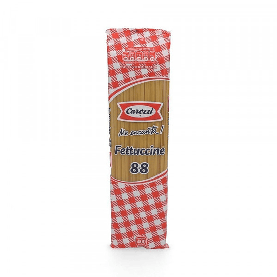 Fideos Fettuccini N° 88 400 Gr Carozzi