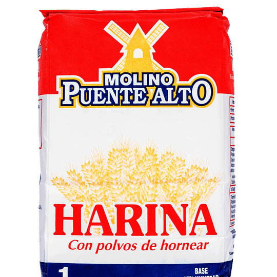 Harina Con Polvos 1 Kg Puente Alto
