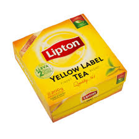 Te Yellow 100 Bols Lipton