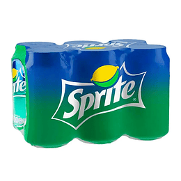 Sprite Lata 350 Ml Pack 6 Unidades