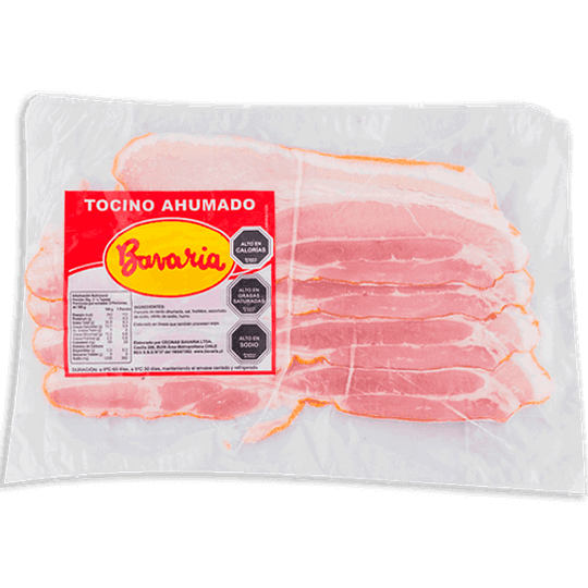 Tocino Laminado Ahumado 1 Kg Bavaria