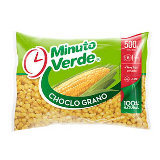 Choclo Grano 500 Grs Minuto Verde