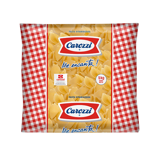 Fideos Caracoles N° 55 5 Kg Carozzi