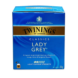 Te Lady Grey 10 Bolsitas Twinings