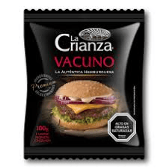 Hamburguesa Vacuno 100 Gr La Crianza