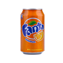 Fanta Lata 350 Ml Pack de 6 Unidades