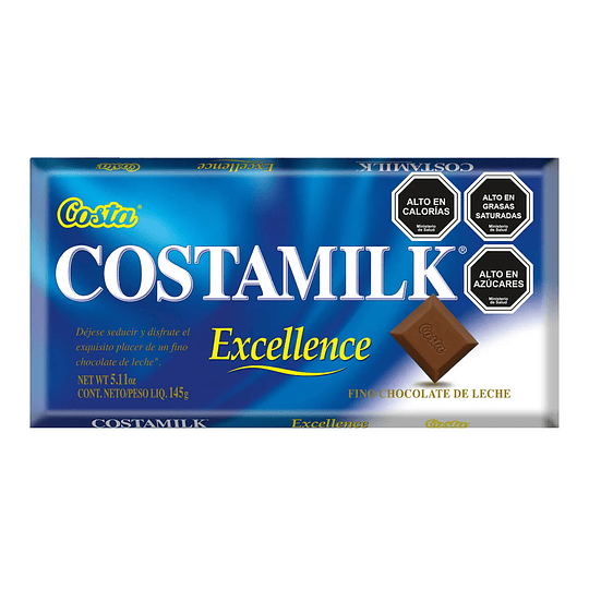 Chocolate CostaMilk 145 Gr Costa