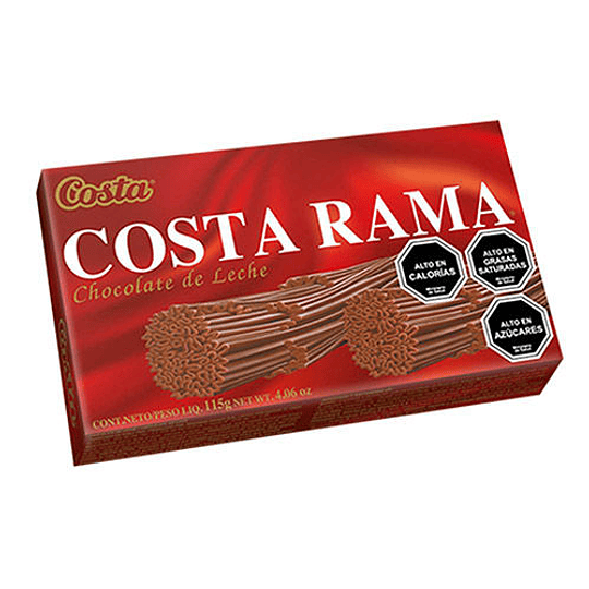Chocolate Costa Rama 115 Gr Costa