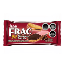 Galleta Bi Chocolate Frutilla Frac Unidad 130 Gr Costa