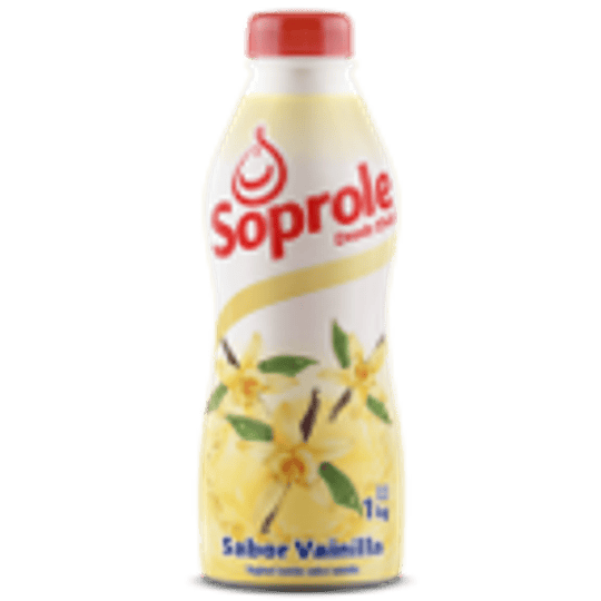 Yoghurt Batido Vainilla Botella 1 Lt Soprole