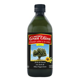 Aceite de Girasol-Oliva Botella 500 Cc Gran Olivo