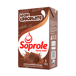 Leche Sabor Chocolate 1 Lt Soprole