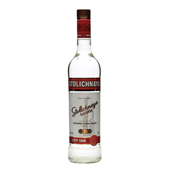 Vodka Stolichnaya Ruso 750 Cc