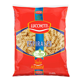 Pasta Espirales 400 Gr Lucchetti