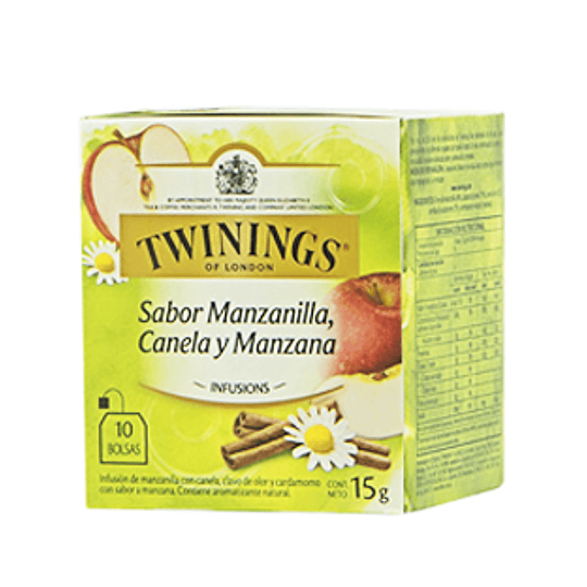 Infusion Manzanilla, Canela y Manzana 10 Bolsitas Twinings