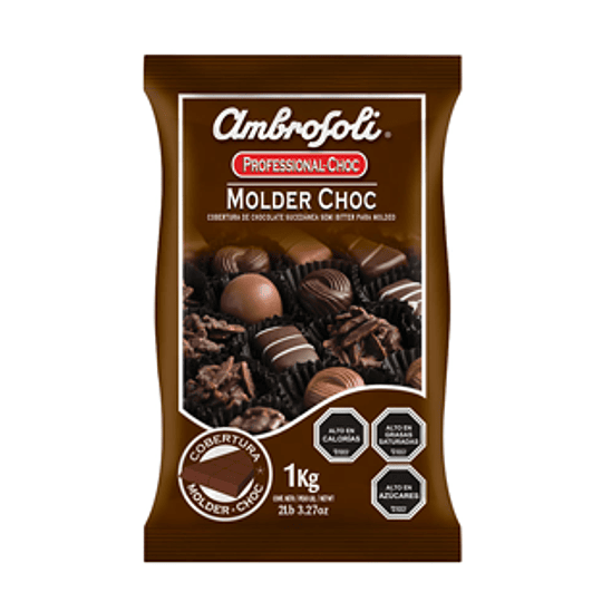 Cobertura Chocolate Molder Choc 1 Kg Ambrosoli