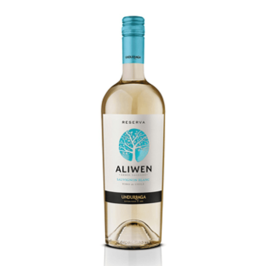 Vino Blanco Sauvignon Blanc Aliwen Reserva Botella 750 Ml Undurraga