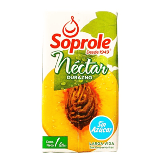 Jugo de Durazno Tetra 1 Lt Soprole