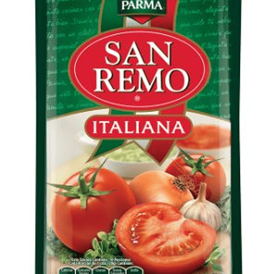 Salsa de Tomate Italiana 200 Gr San Remo