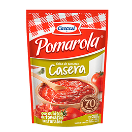 Salsa de Tomate Casera Pomarola 200 Gr Carozzi