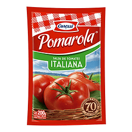 Salsa de Tomate Italiana Pomarola 200 Gr Carozzi
