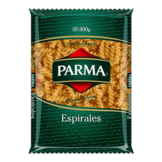 Fideos Espirales 400 Gr Parma