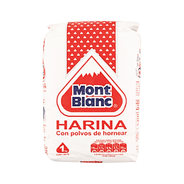Harina Con Polvo 1 Kg Mont Blanc