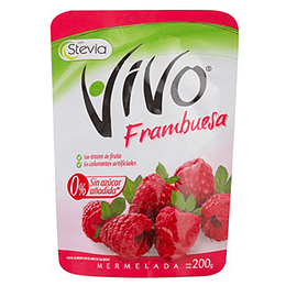 Mermelada Frambuesa Unidad 200 Gr Vivo