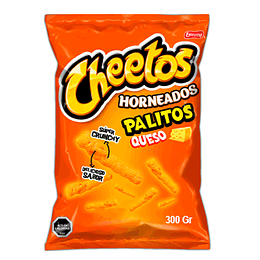 Cheetos Sabor Queso Palitos 280 Gr