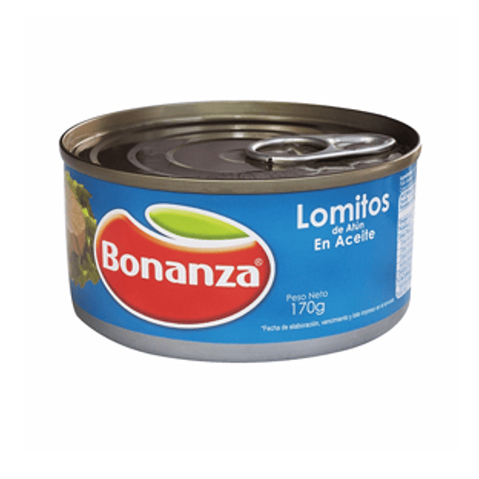 Atun Lomitos Aceite 170 Gr Bonanza