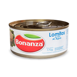 Atun Lomitos Agua 170 Gr Bonanza