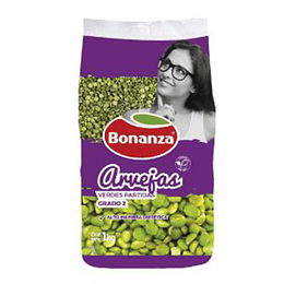 Arvejas Verdes Partidas 1 Kg Bonanza